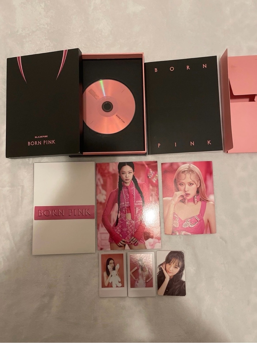OPENED: Official Blackpink 2nd Album BORN PINK Box Set Ver (PINK Ver)